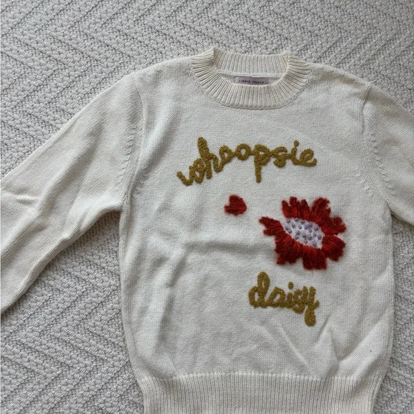 Lingua Franca whoopsie daisy pullover s